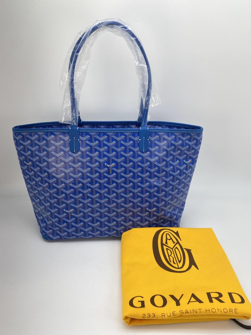 GOYARD ゴヤール トートバッグ アルトワPM ブルー 9154 ゴヤール トートバッグ アルトワPM スモールモデル ロゴ スカイ