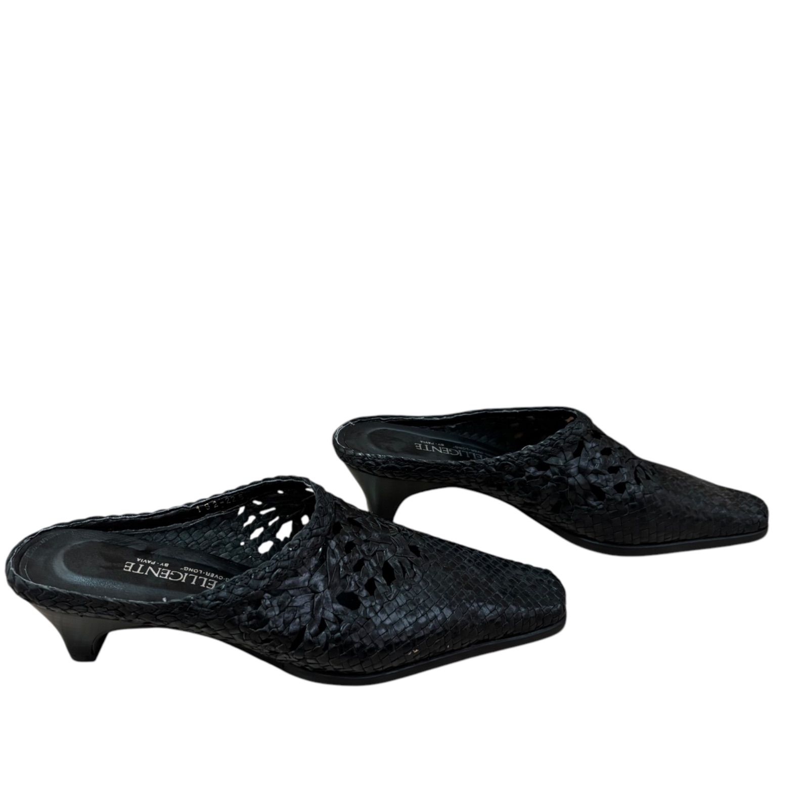 NICAL ビジューデザイン ブラックミュール NICAL ビジューデザイン ブラックミュール NICAL ビジューデザイン