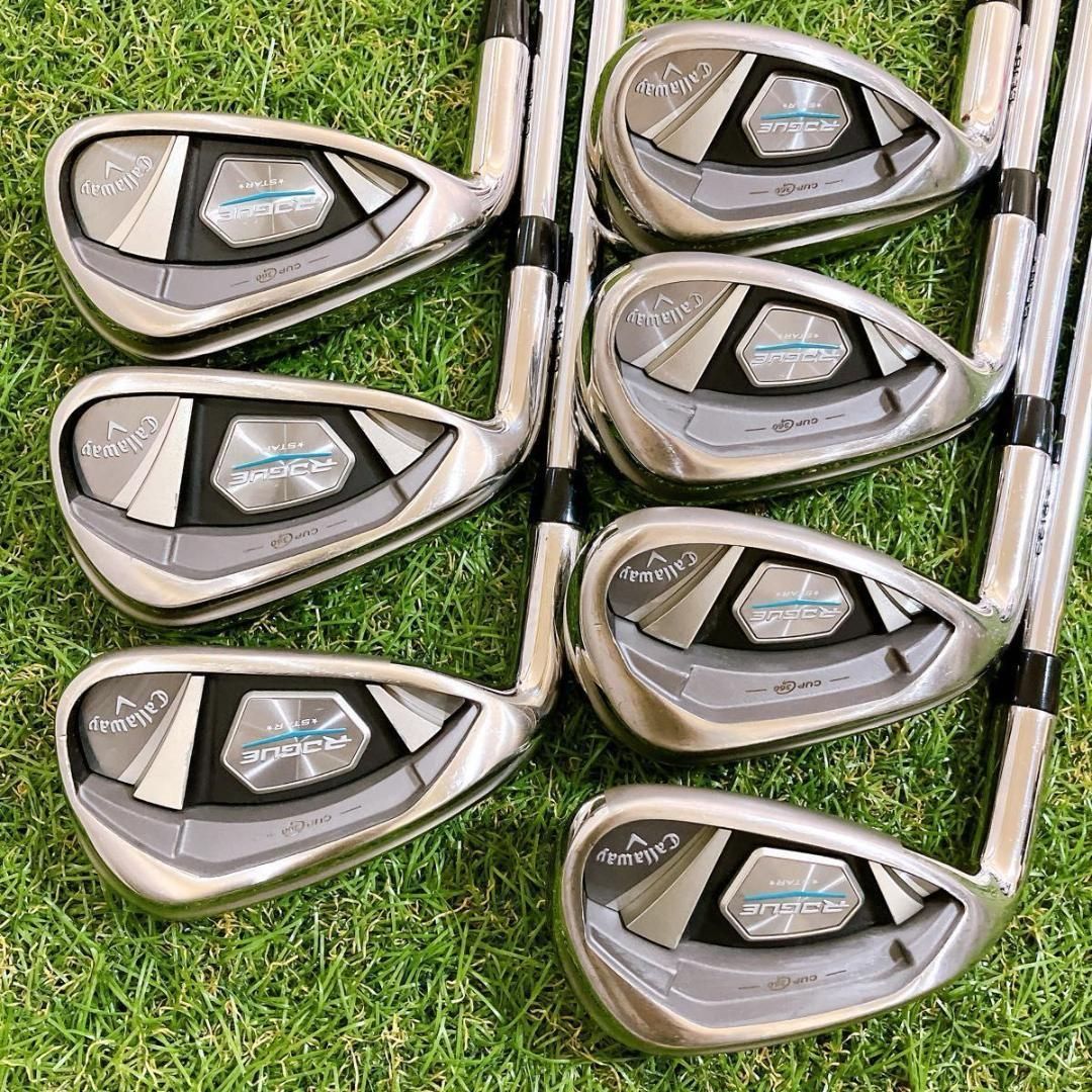 レフティ キャロウェイ ローグスター メンズアイアン 7本 S 左利き