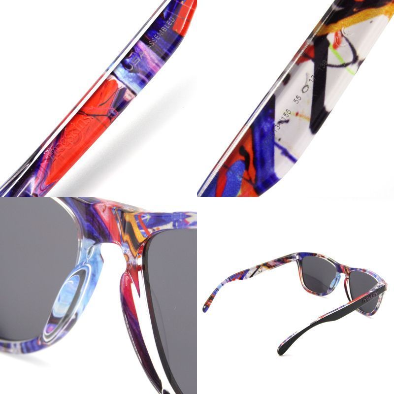 OAKLEY オークリー サングラス OO9013-J155 Frogskins フロッグスキン KOKORO COLLECTION ウェリントン kokoro black 61001194