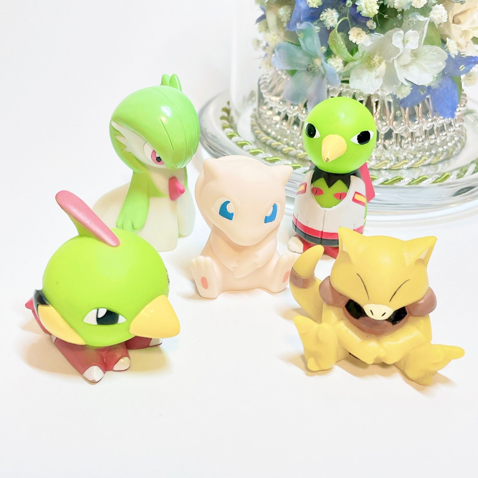 p10 ポケモンキッズ フィギュア 指人形 5体セット✨サーナイト ミュウ 
