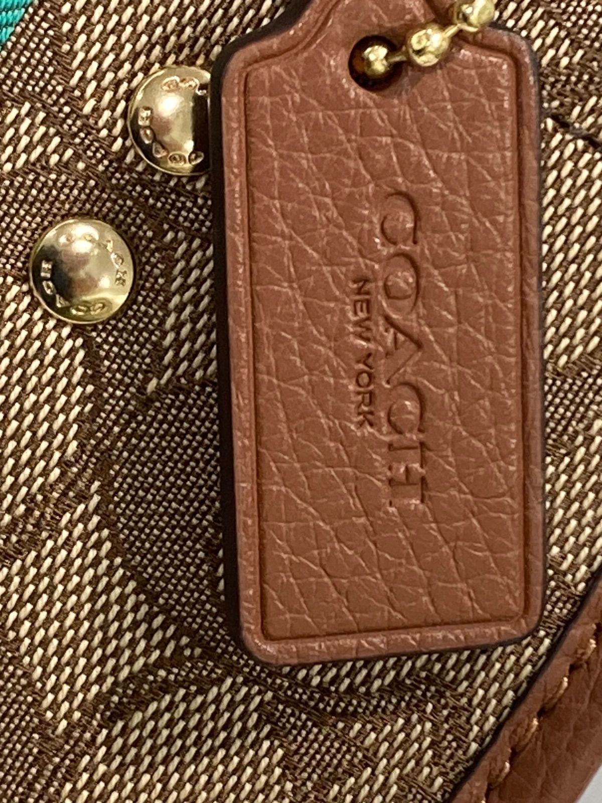 COACH コーチ デンプシートート シグネチャー トートバッグ キャンバス 