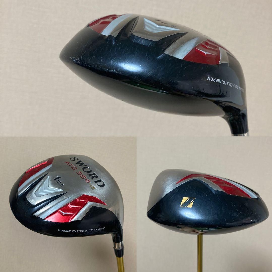 最終値下げスタート！ SWORD ATC589α 12点クラブセット スウォード カタナゴルフ 各種サイズ・色が充実。