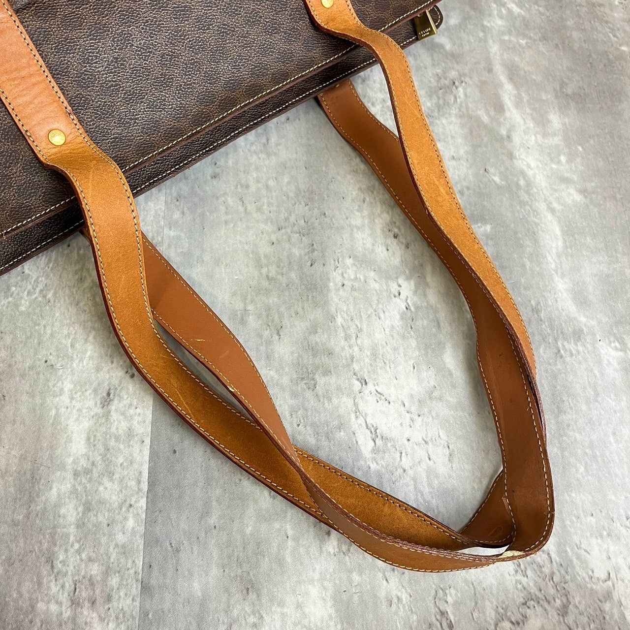 美品】CELINE 総柄 マカダム トートバッグ A4収納 ✨美品✨ CELINE