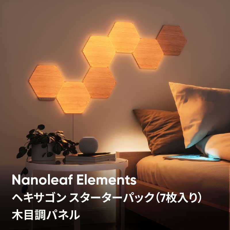 Nanoleaf(ナノリーフ) Elements Hexagon (エレメンツ ヘキサゴン