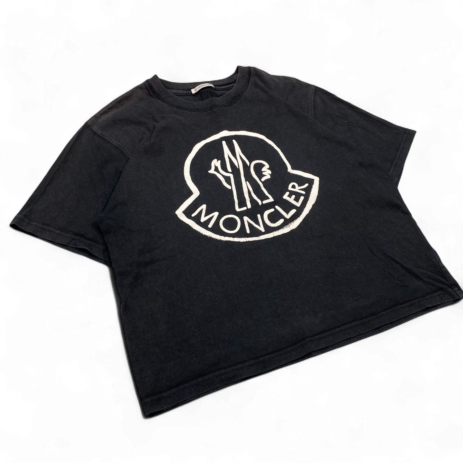 ブラック ロゴ柄