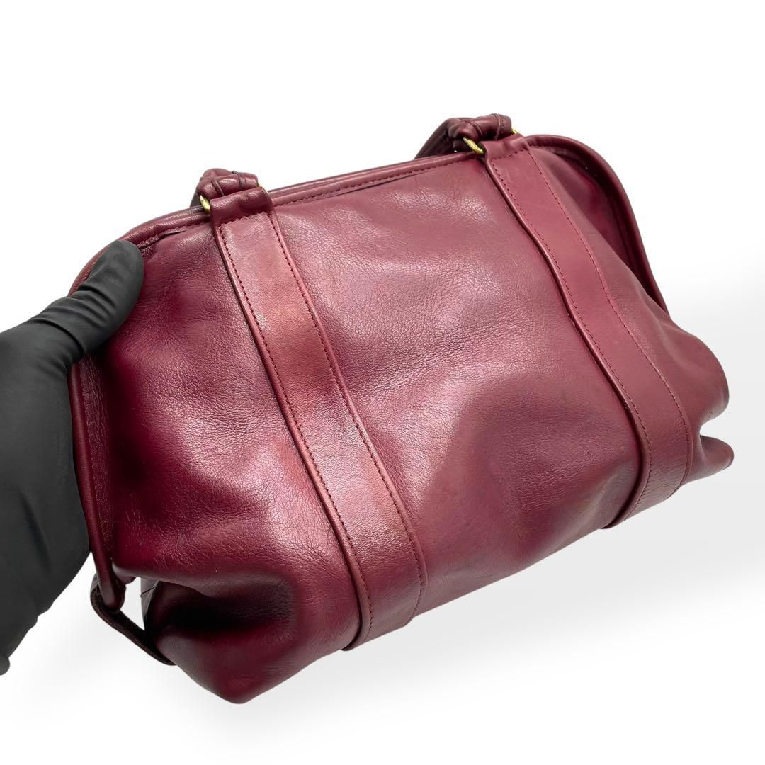 美品 COACH オールドコーチ ハンドバッグ 肩掛け USA レザー
