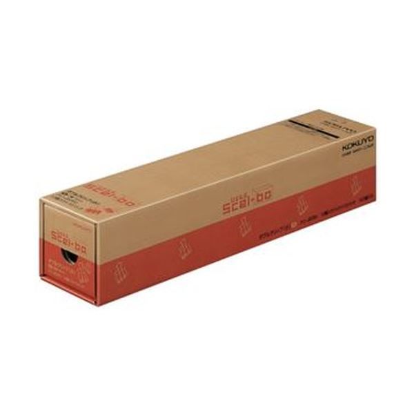 （まとめ）コクヨ ダブルクリップ（Scel-bo）業務パック 小 口幅19mm 黒 クリ-JB35D 1パック（100個：10個×10箱）