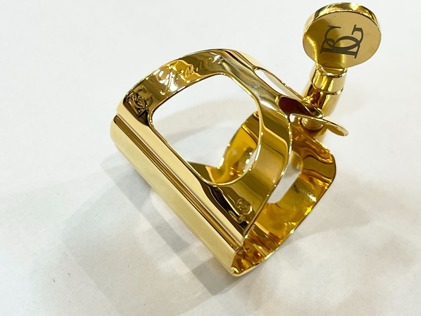 u57238 中古 BG L39 クラリネット用リガチャー&キャップ