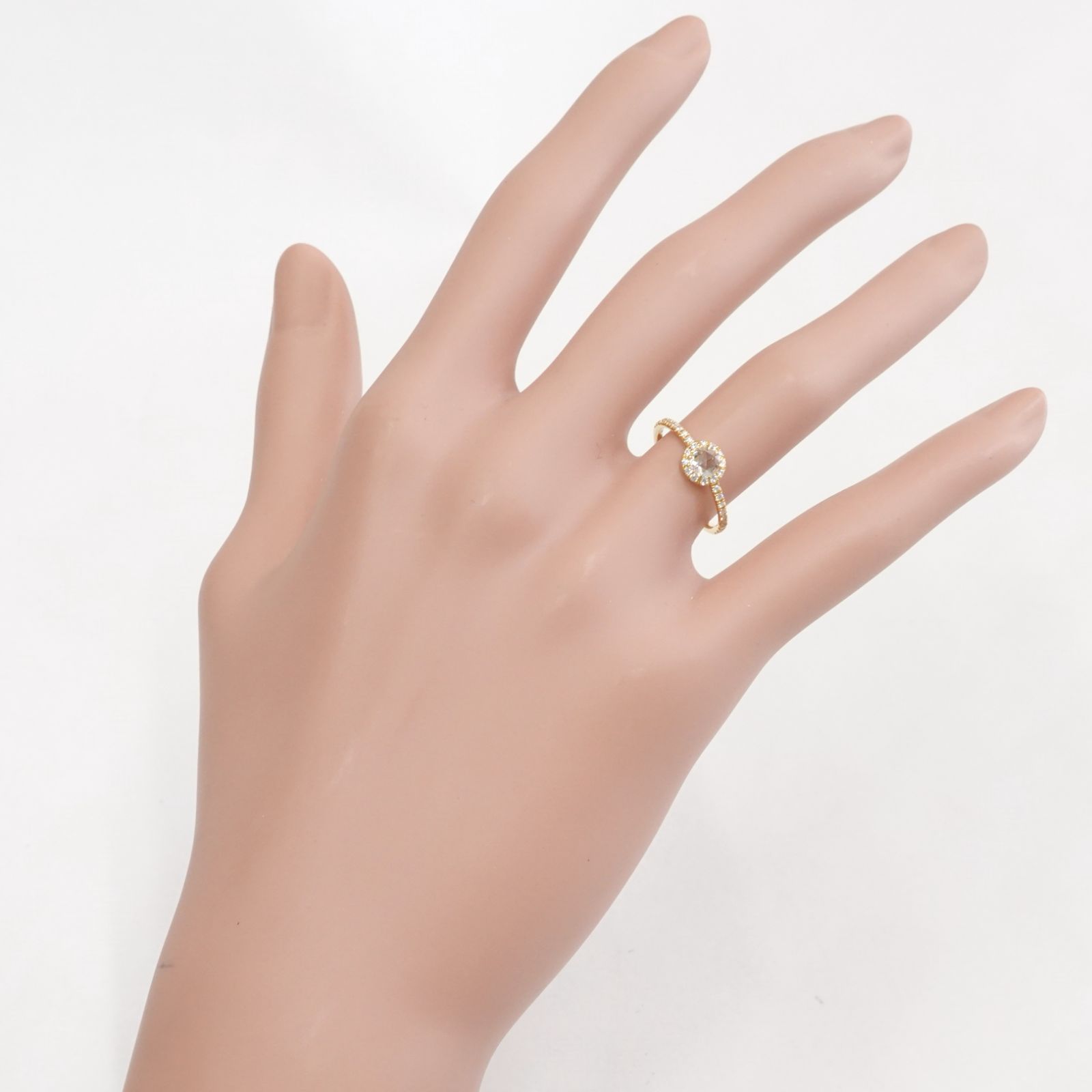 AHKAH アーカー ヴィヴィアンローズ リング K18 ダイヤモンド0.30ct