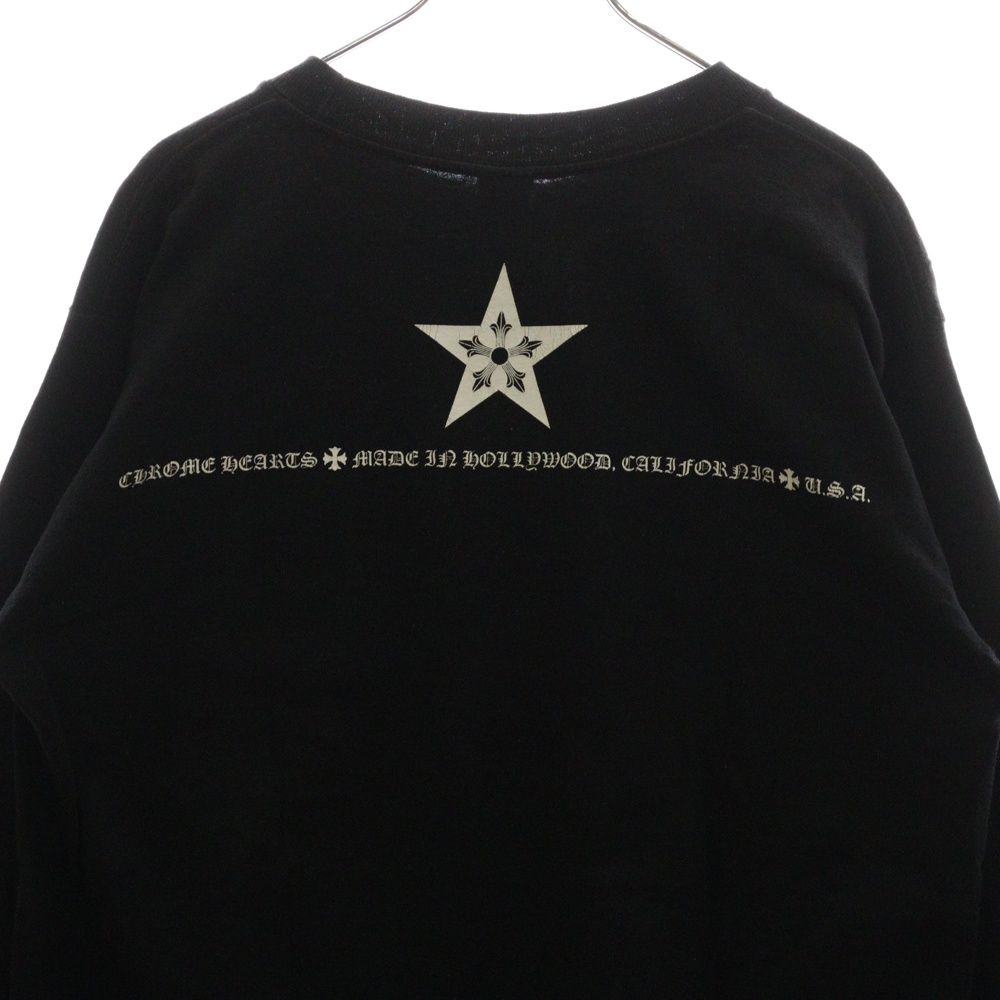 CHROME HEARTS (クロムハーツ) 5STAR L/S TEE ファイブスター プリント