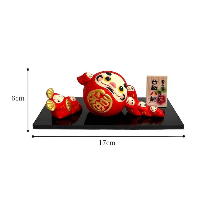 金のダルマ　置物　七転び八起き　縁起物 福々七転びだるま ダルマ 七転び八起き 七転八起 置物 和雑貨