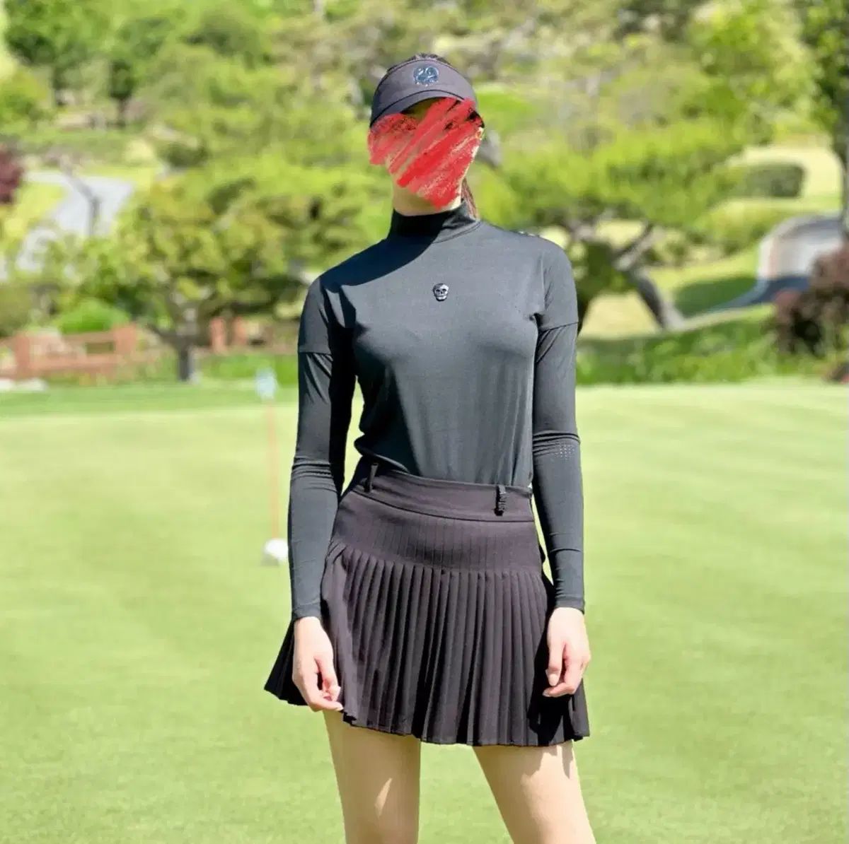 ジーフォア ゴルフウェアレディース 長袖カットソー Tシャツ ハイネック 新品 Marie Claire tシャツ marie claire GOLF/マリクレール ゴルフ