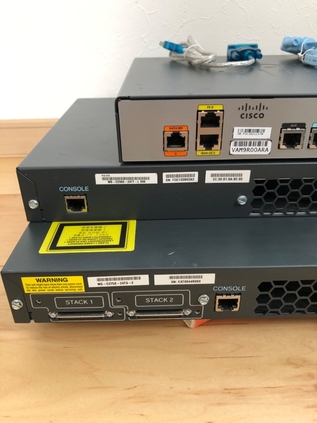 CCNA、CCNP】Cisco ルータ、L3スイッチ、L2スイッチ色々セット - メルカリ