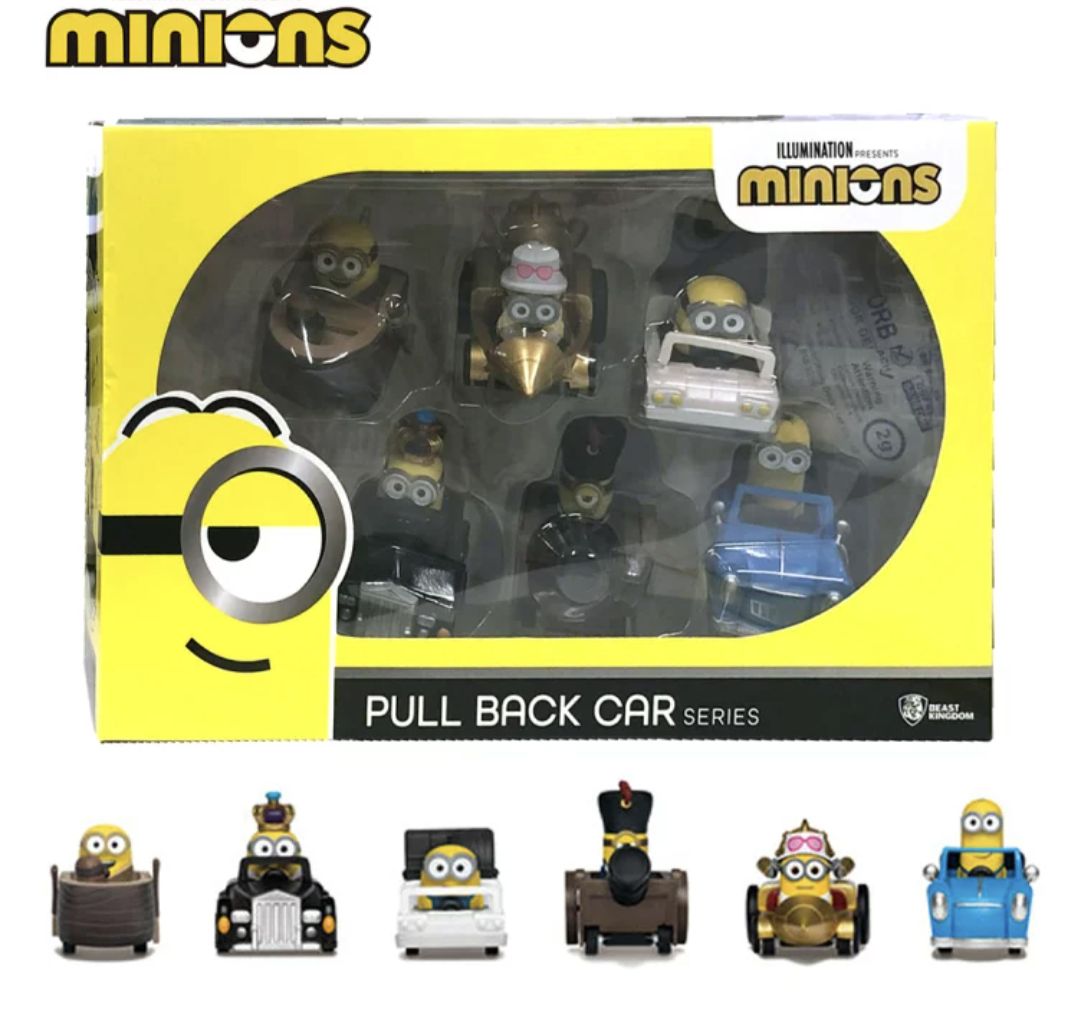 minions ミニオンズ プルバックカー 6個セット ミニカー 【コストコ