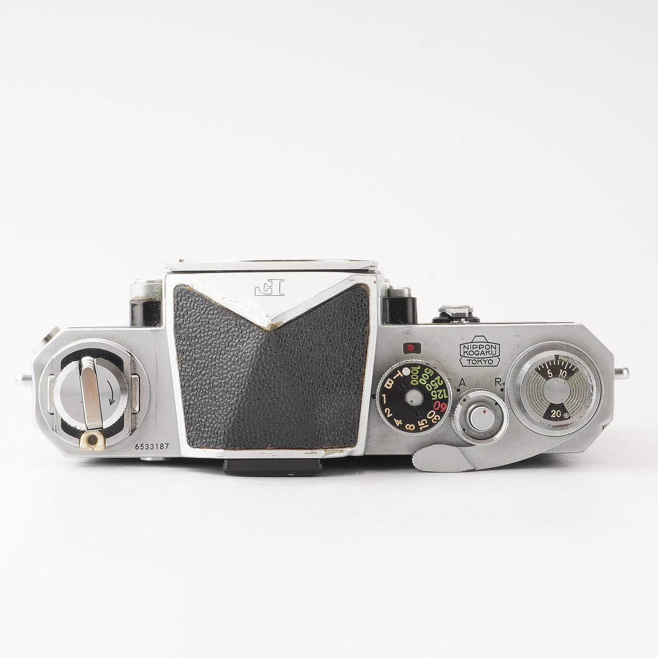 〈良品＋〉Nikon F 35mm アイレベル 一眼レフカメラ ニコン Nikon F アイレベル 35mm 一眼レフフィルムカメラ シルバー