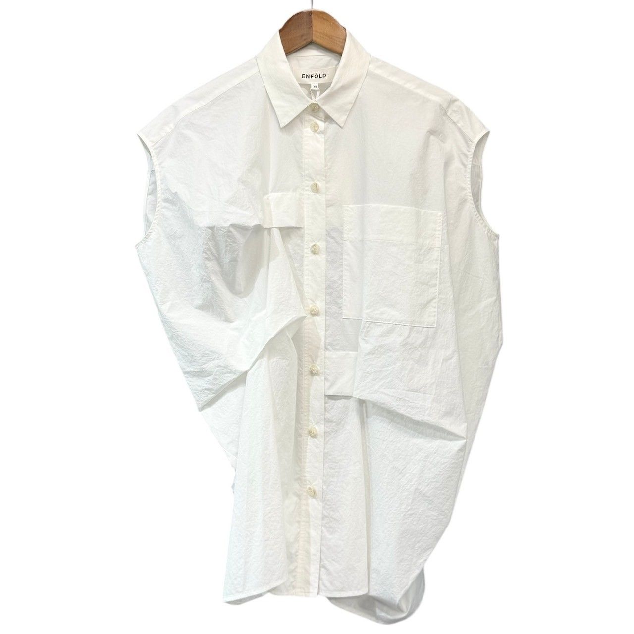 ENFOLD エンフォルド 22SS Washedタイプライタータック