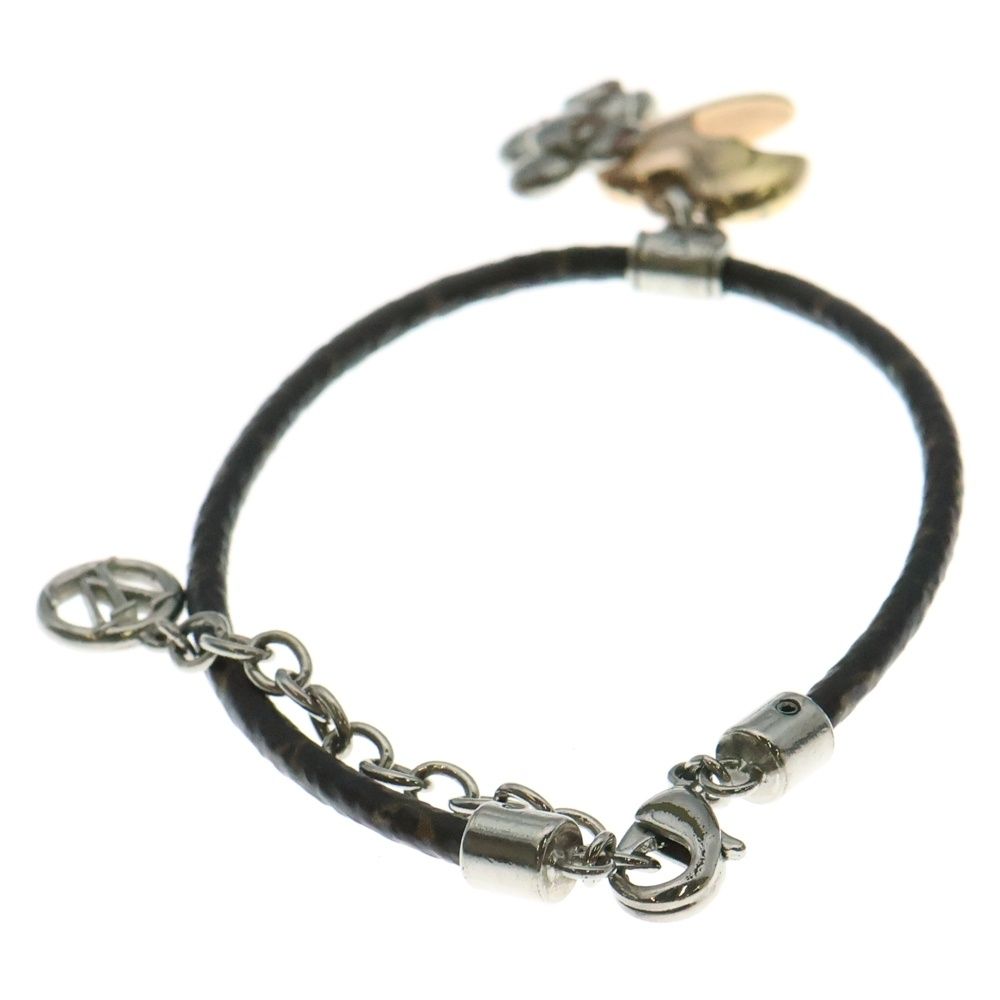 LOUIS VUITTON ルイヴィトン ヴィヴィエンヌ ブレスレット ブラウン シルバー金具 M8424Z