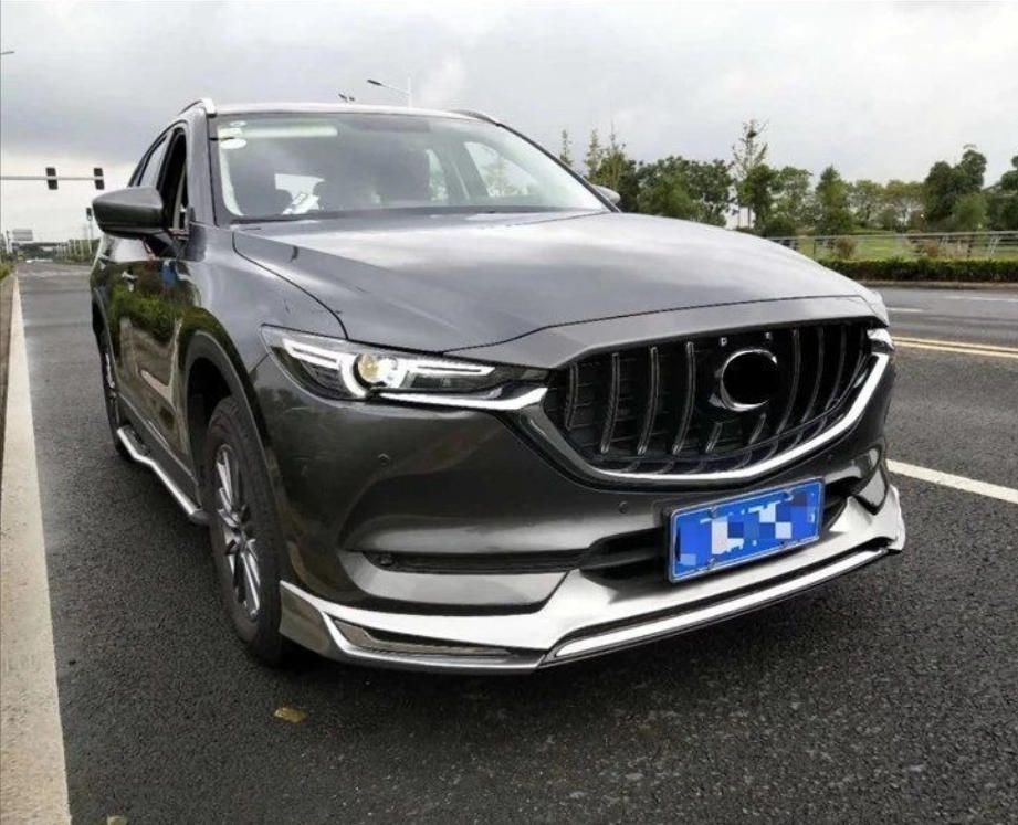 NEWバージョン CX-5 KF フロントグリル 縦フィングリル レーダークルーズコントロール付き車 メルセデス ベンツGTグリル