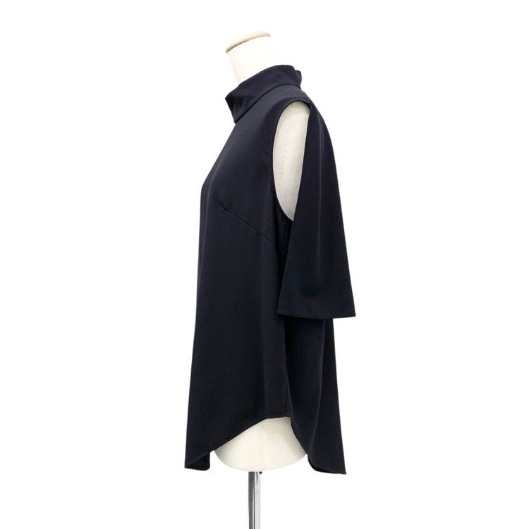 23ss サトルササキ SATORU SASAKI KNOT BLOUSE ノースリーブ