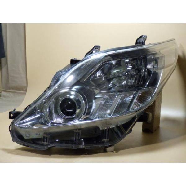 コーティング済 アルファード ANH25W 左ヘッドランプ・ヘッドライト  