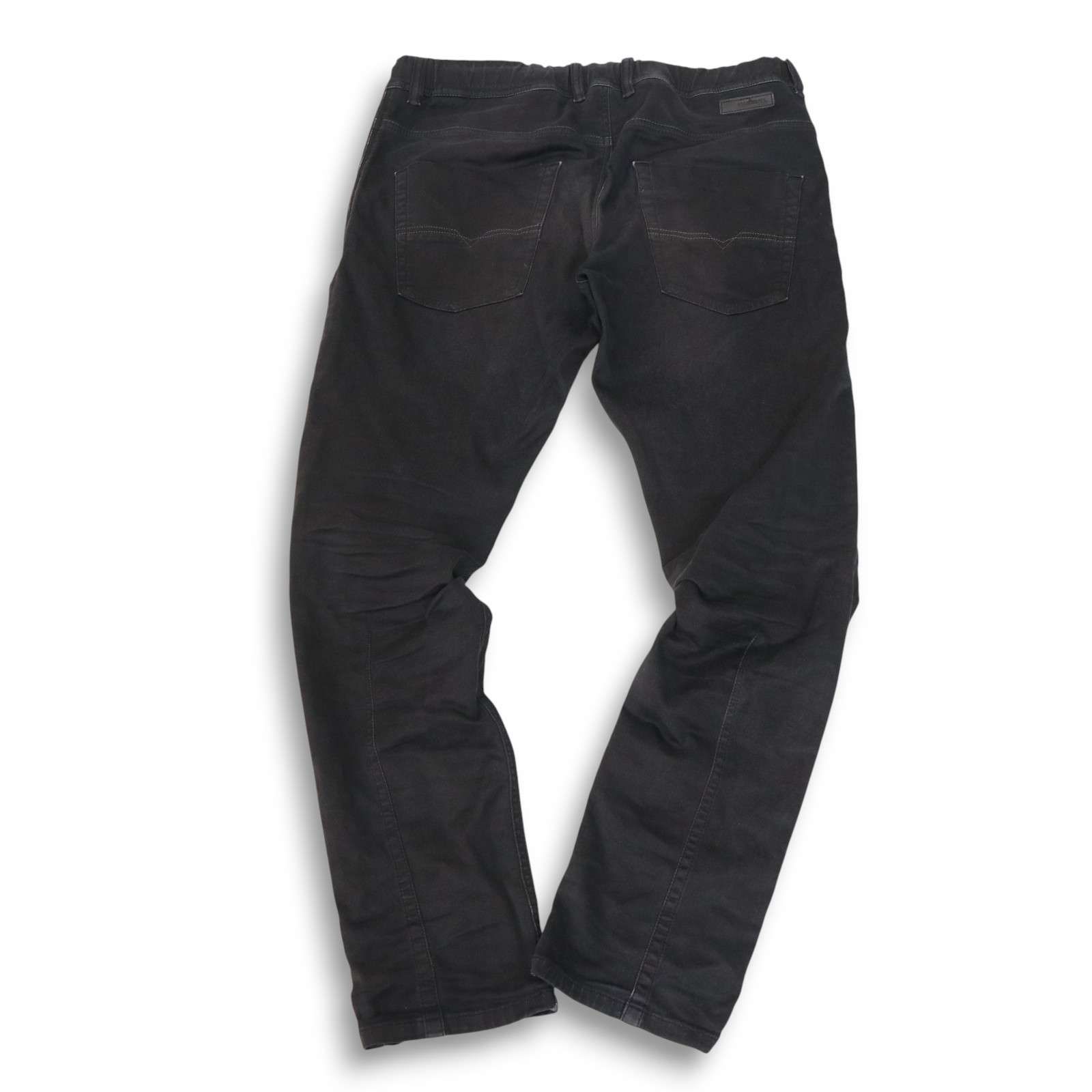 メンズ 【美品】DIESEL JOGGJEANS KROOLEY W26 ブラックグレー