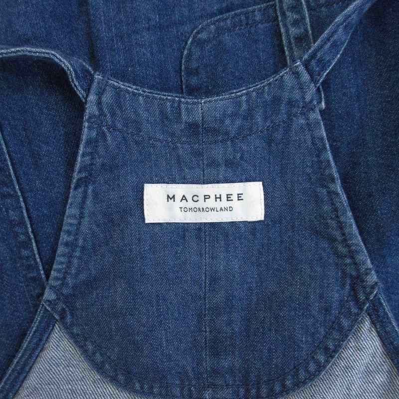 マカフィー MACPHEE トゥモローランド オーバーオール サロペット 