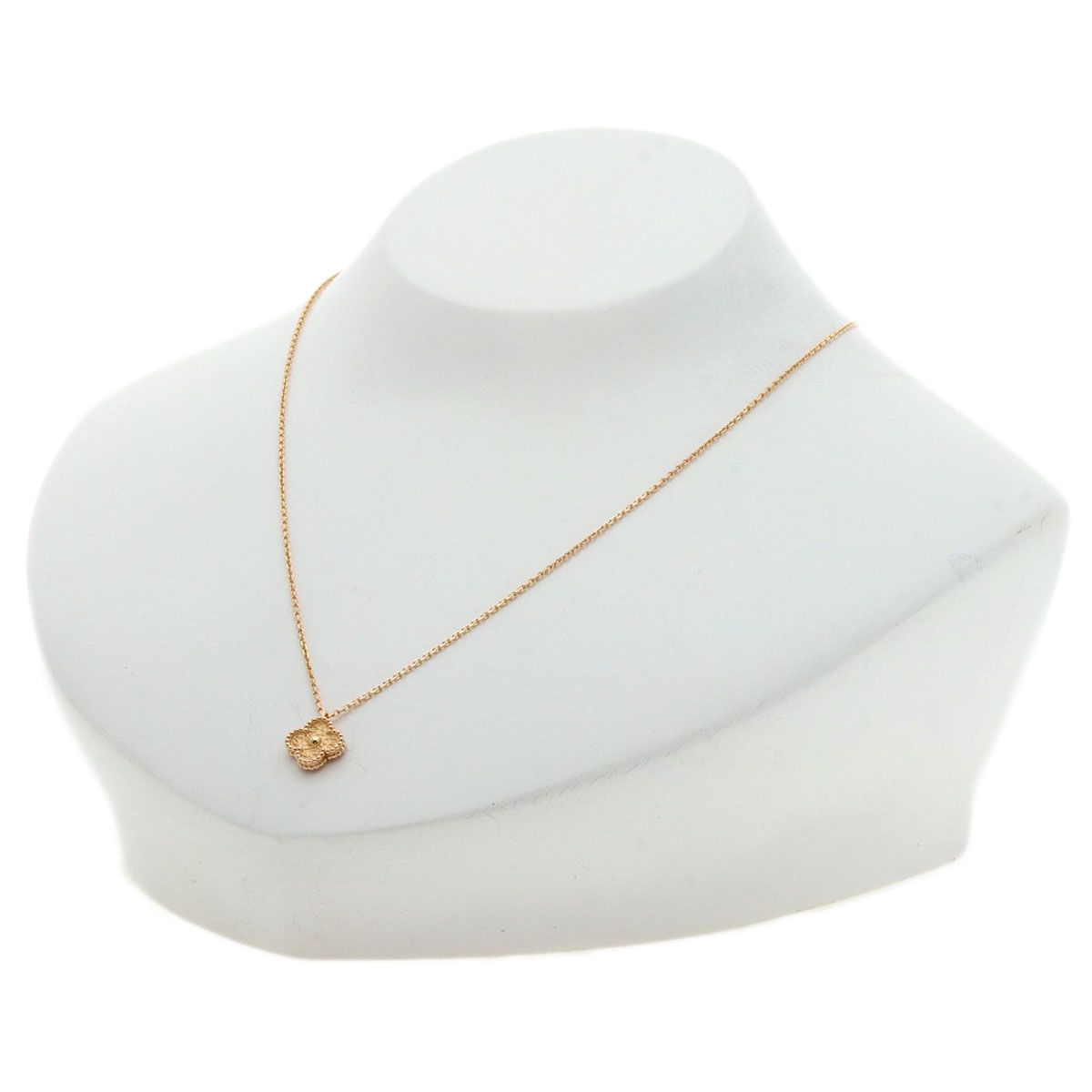中古★Van Cleef&Arpels★スウィートアルハンブラ18Kネックレス Van Cleef & Arpels ヴァンクリーフ＆アーペル スウィート