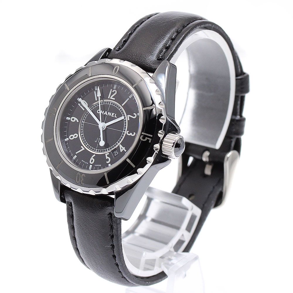 シャネル CHANEL H0682 J12 黒セラミック 33MM クォーツ