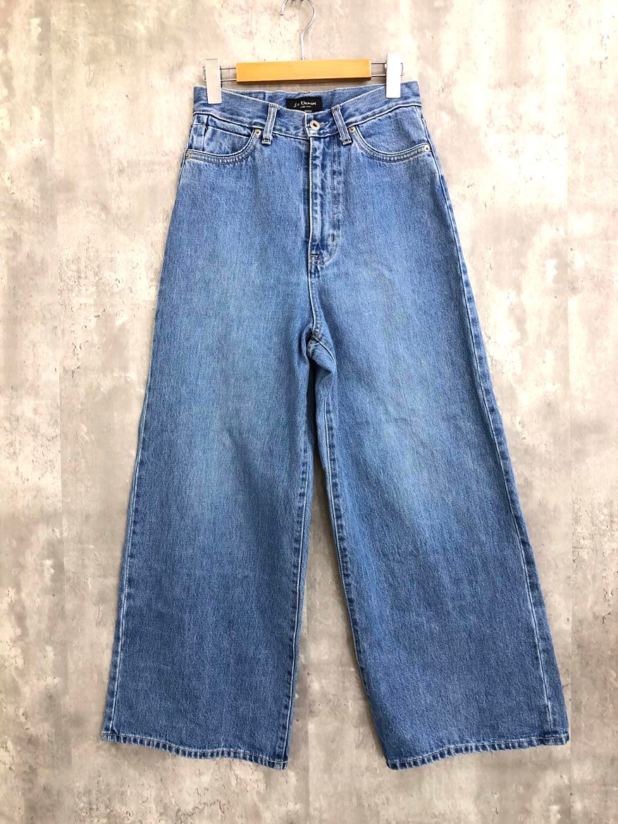 SLOBE IENA スローブイエナ LE DENIM バギー デニムパンツ size38|ブルー系 ◎レディース