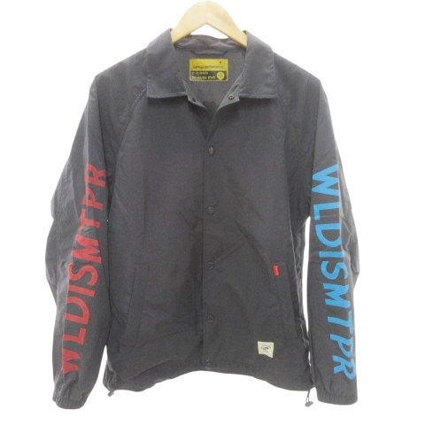 ゲルガ GERUGA 美品 RAGLAN COACH JACKET ラグラン コーチ ジャケット アームロゴ 日本製 1 約Mサイズ チャコール -  メルカリ