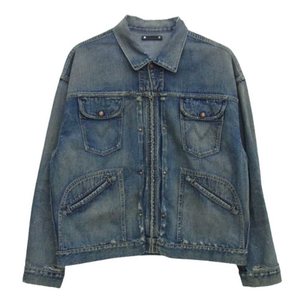 MINEDENIM マインデニム 24SS 2409-8005-86-032 E.BF-ZP GJKT USS ヴィンテージ加工 Gジャン デニム ジャケット インディゴブルー系 3