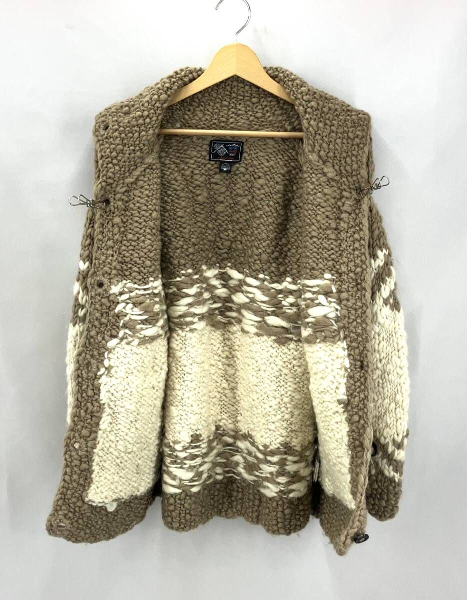 ☆ Sea Room lynn シールームリン NEPAL HAND KNIT ニットジャケット