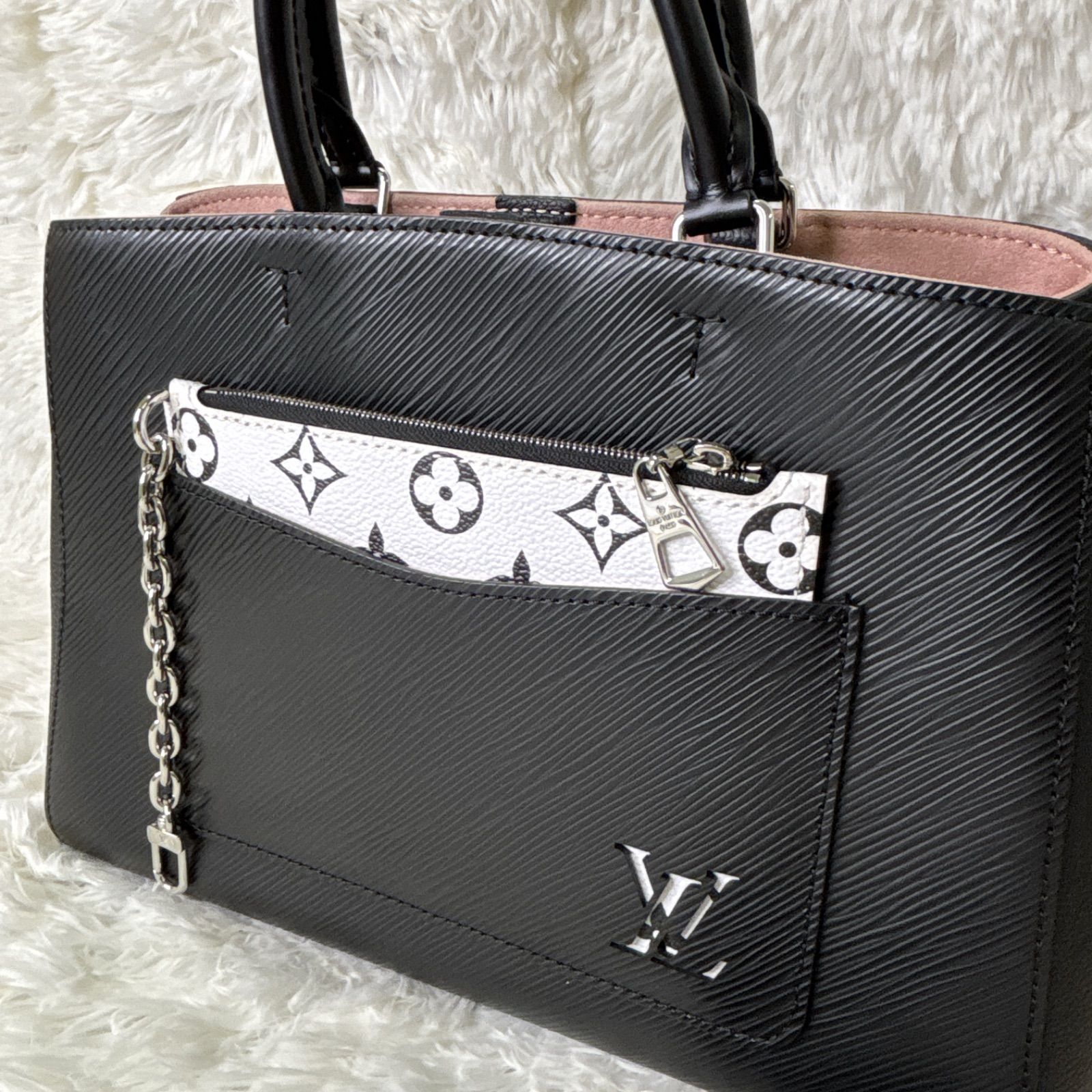 LOUIS VUITTON ルイヴィトン マレルトートMM ハンドバッグ ショルダー 