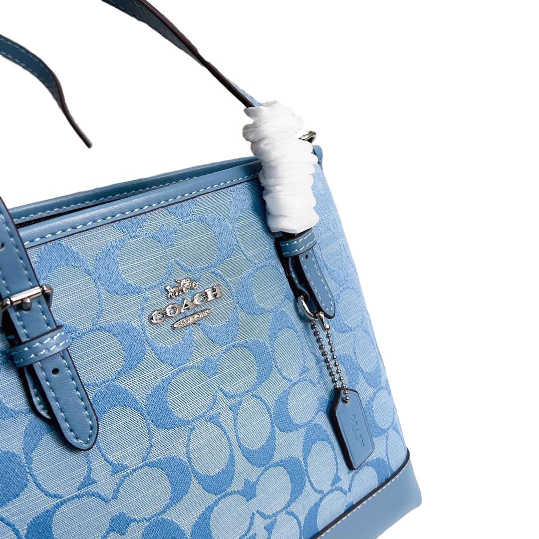 COACH コーチ CH228 トートバッグ デニム モリー トート 25