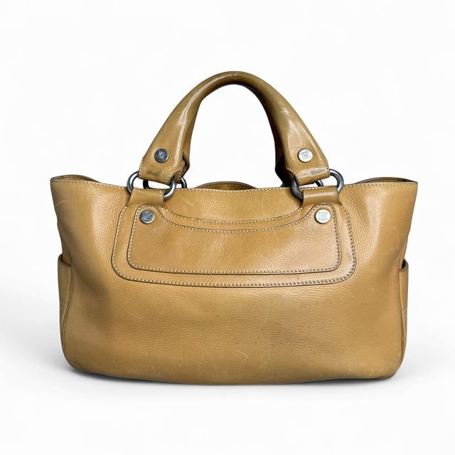 セリーヌ レザー ブギー ハンドバッグ ブラウン 楽天市場】CELINE(セリーヌ)レザー：ブラウンブギーバッグ