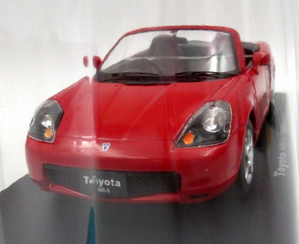 アシェット 1/24国産名車コレクション Toyota MR-S [1999]レッド