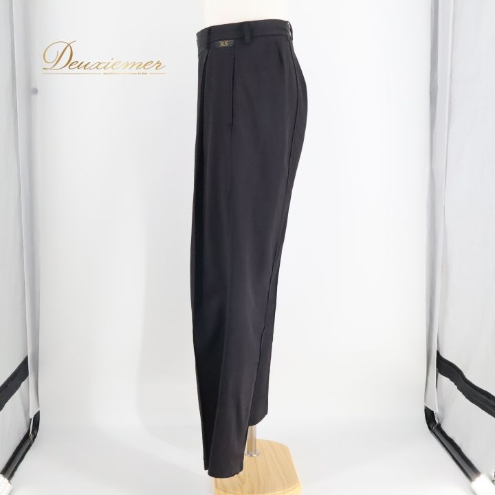 【美品 社交ダンス衣装】ブラック gentil スラックス パンツ ズボン 黒 美品 社交ダンス衣装】ブラック gentil ジャンティ スラックス