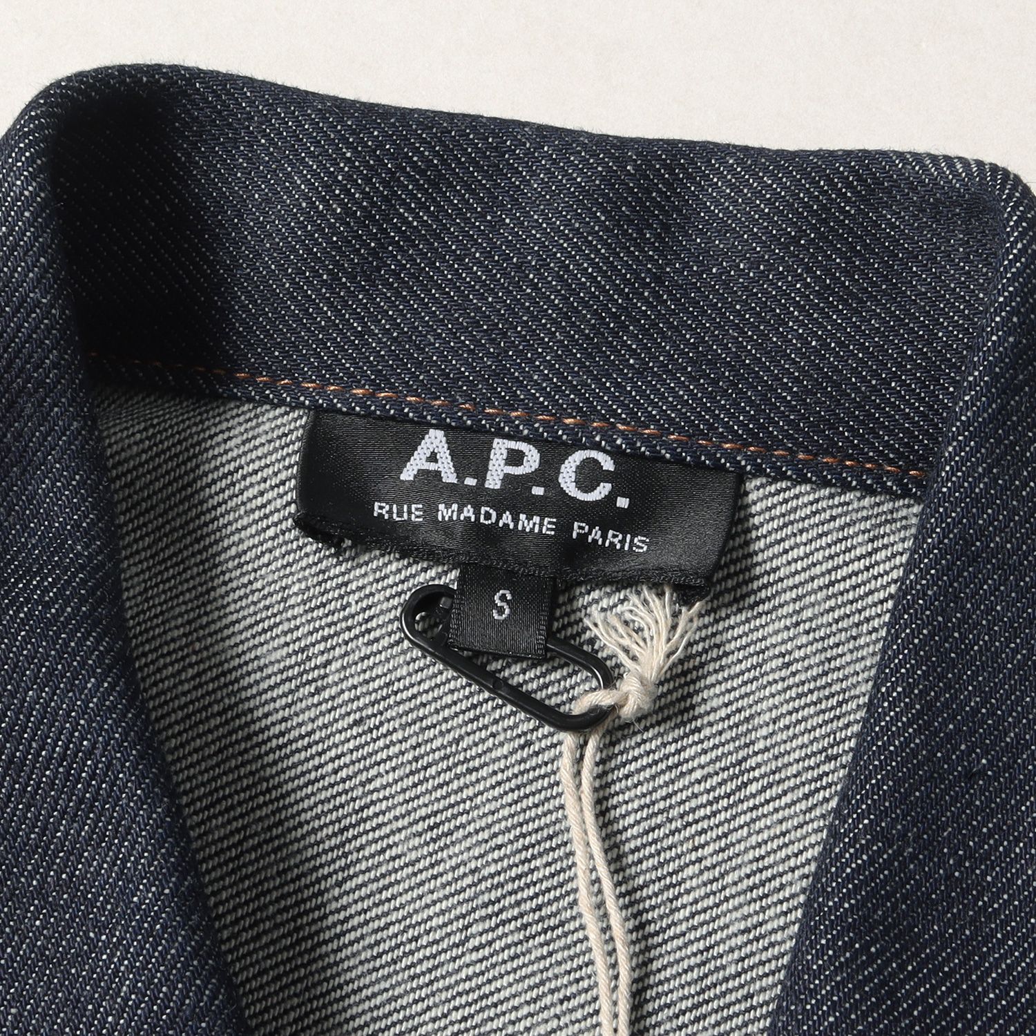 新品 A.P.C. アーペーセー 1st タイプ リジット デニム トラッカー 