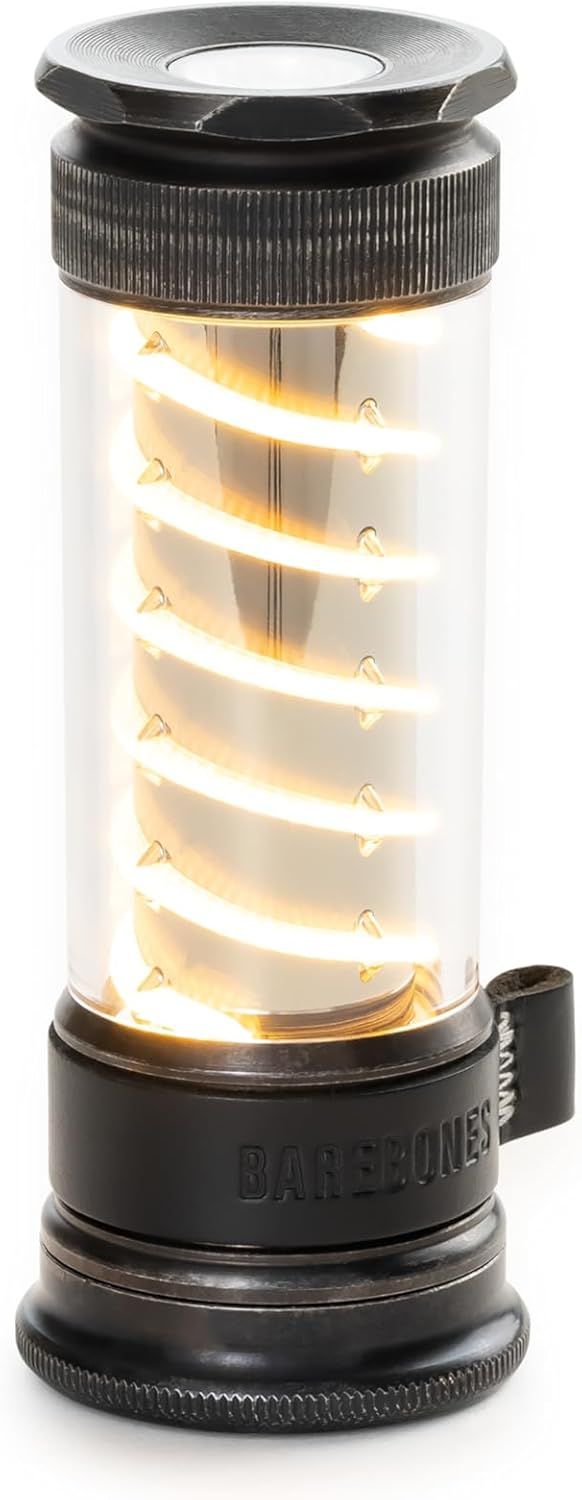 ベアボーンズ リビング エジソンライトスティック LED ダンブルスチール マットブラック ONE