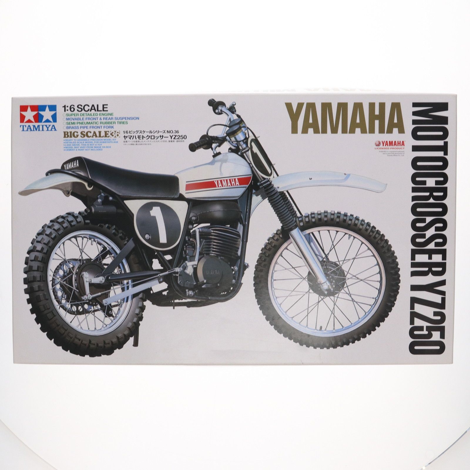 オートバイシリーズ No.36 1/6 ヤマハモトクロッサー YZ250 プラモデル(16036) タミヤ - メルカリ