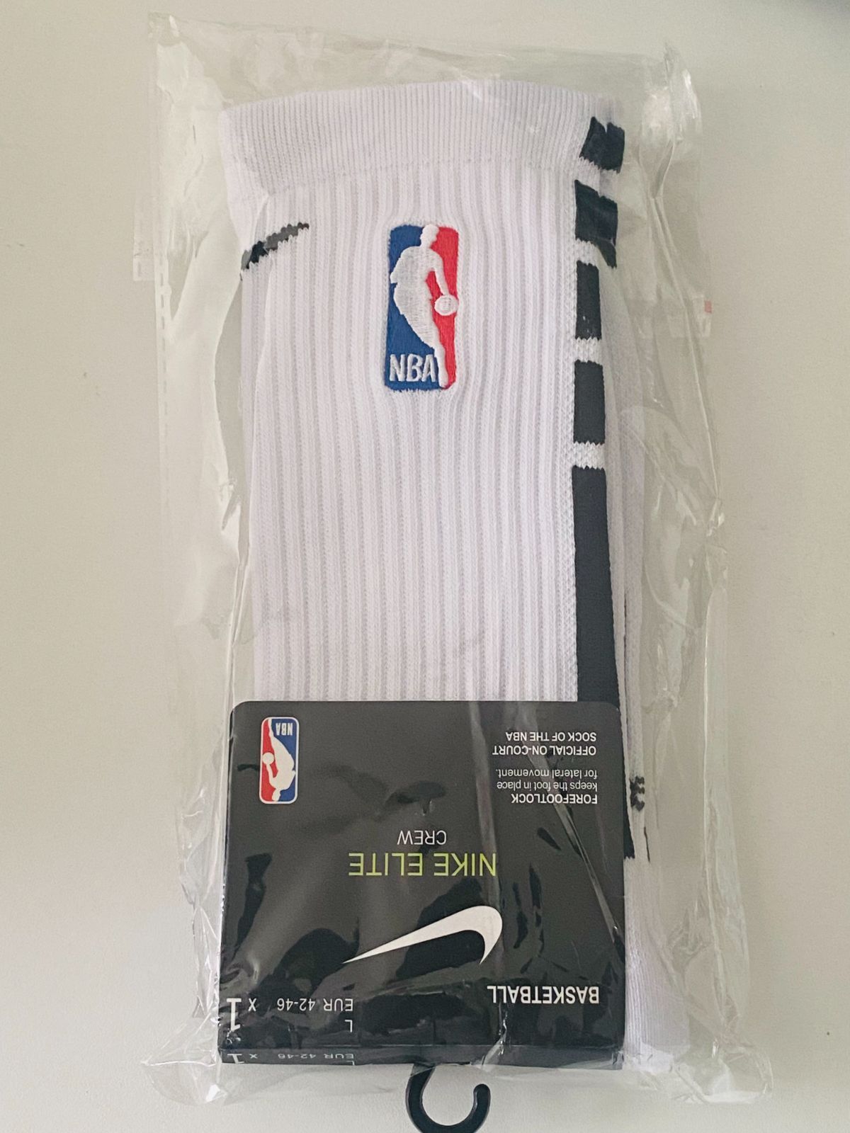 EUR42-46 NBA NIKE Elite crew Socks エリート クルーソックス