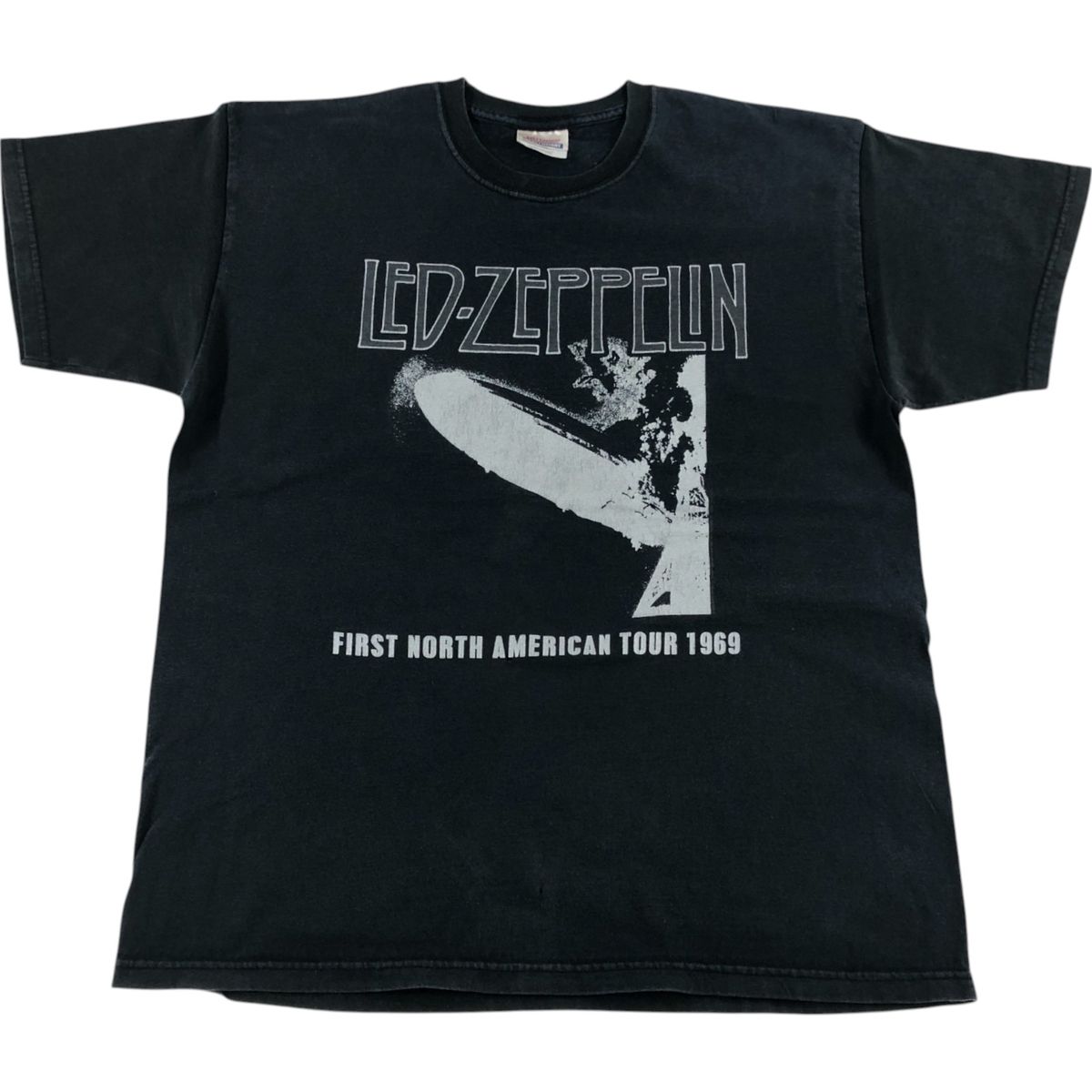 古着 ヘインズ Hanes HEAVYWEIGHT LED ZEPPELIN レッドツェッペリン バンドTシャツ バンT メンズL相当|eaa546239