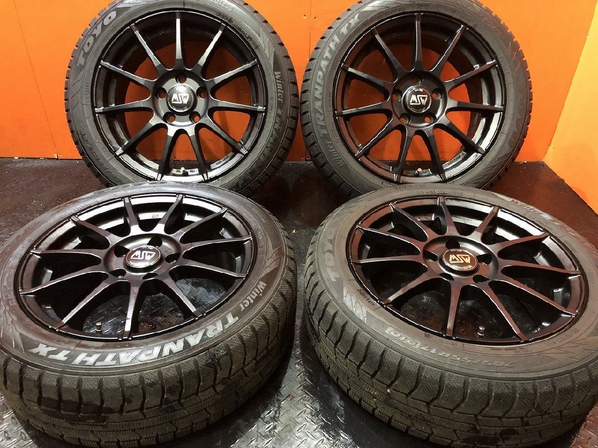 TOYO WINTER TRANPATH TX 205/55R17】【OZ オズ MSW 17インチ 