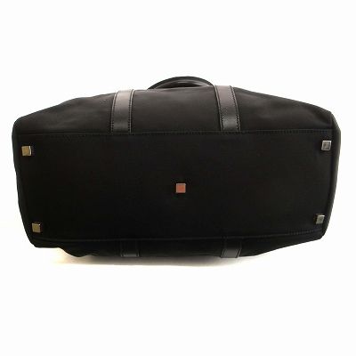 グッチ GUCCI ヴィンテージ ボストンバッグ ナイロン 黒 ブラック