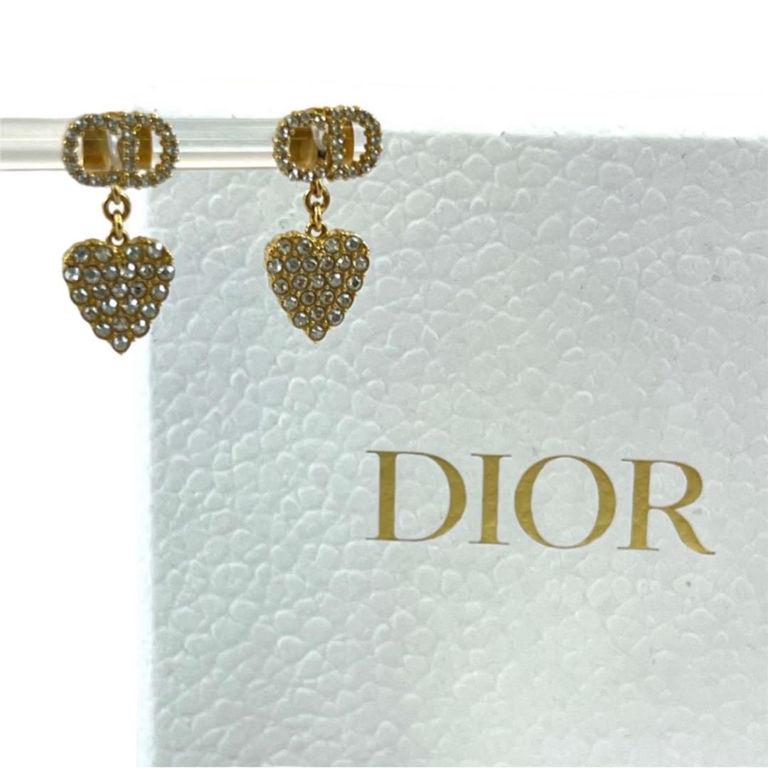 極美品 DIOR ディオール クレール ディー リュヌ ピアス ライン