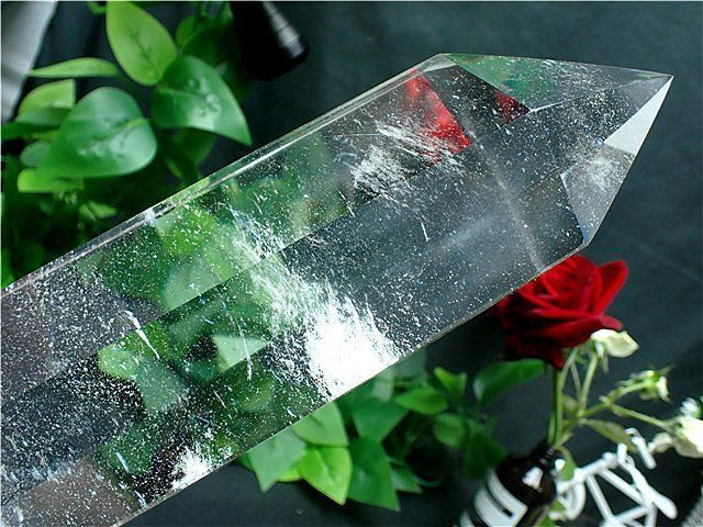 390mm 2442g 超綺麗水晶六角柱B82B2/112B10A 21632b19d25ab2e868ed73c28e5c6d