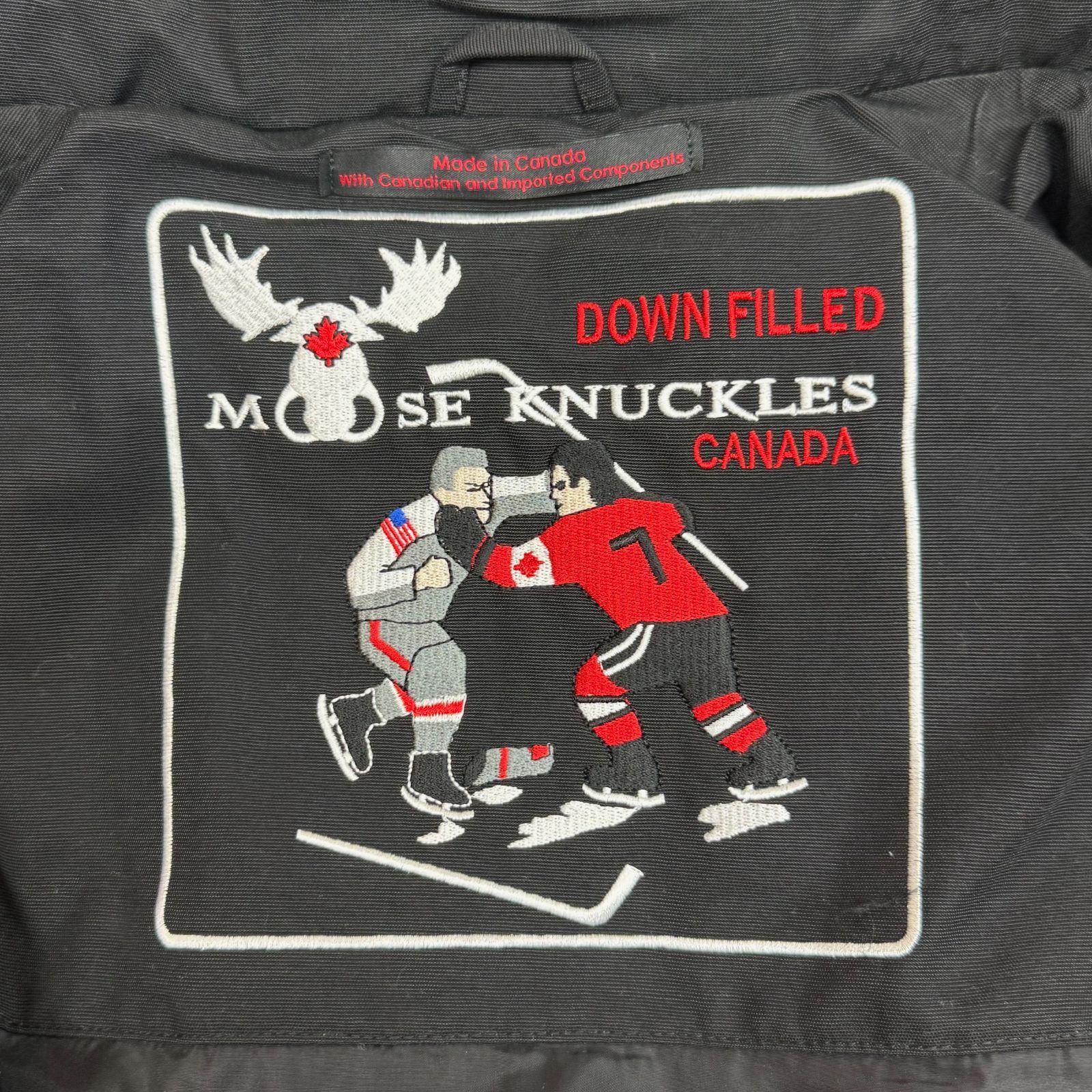 MOOSE KNUCKLES 21AW フォックスファー フード ダウンジャケット 