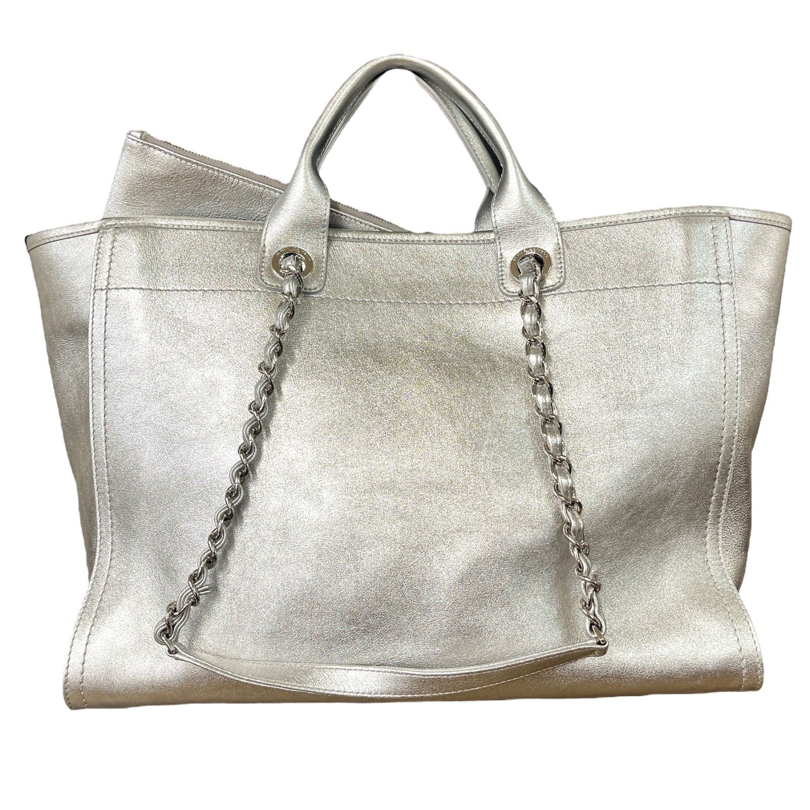 CHANEL シャネル ドーヴィルGM 2way チェーンショルダーバッグ