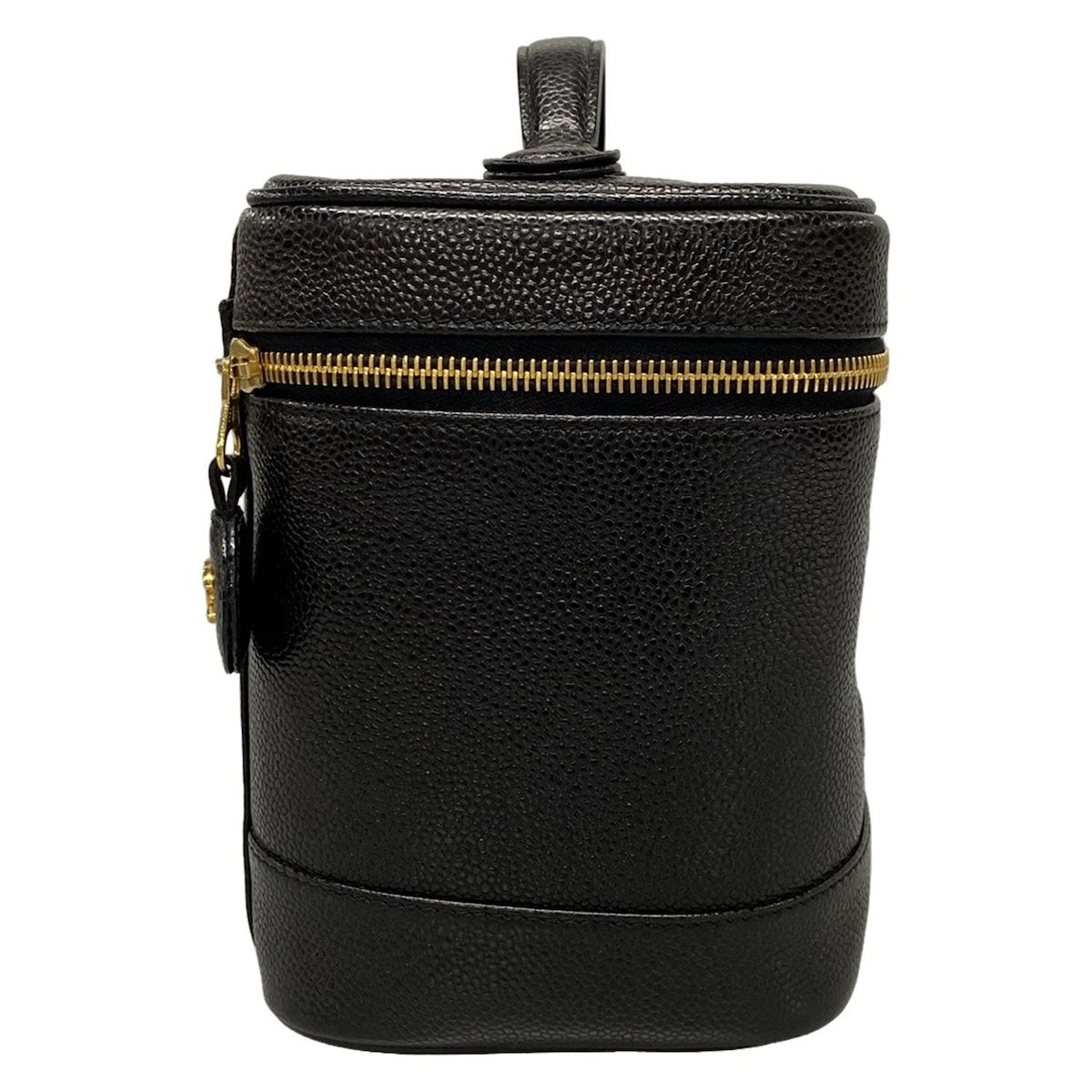 CHANEL シャネル バニティバッグ - A01998 黒 ゴールド金具